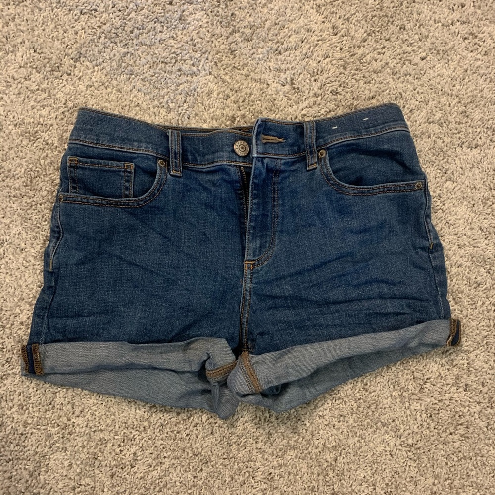 Express Mid Rise Shorts